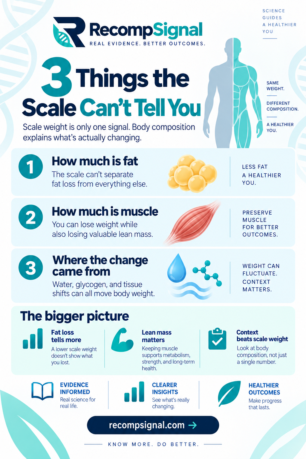 Three things the scale cannot tell you